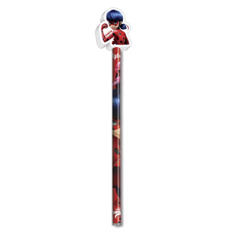 Miraculous Ladybug Holding Ball Pencil with Eraser Topper £1.19